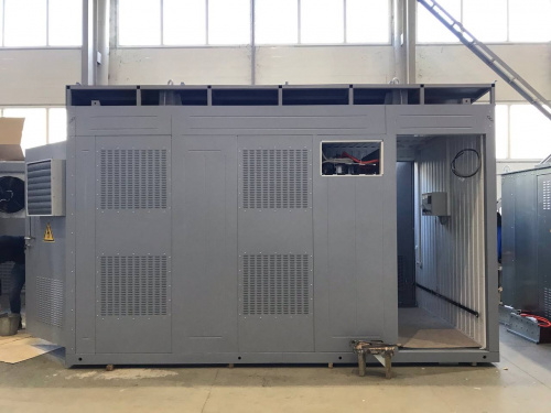 Комплектная трансформаторная подстанция, утепленная в корпусе из «сэндвич-панелей» (КТПу)