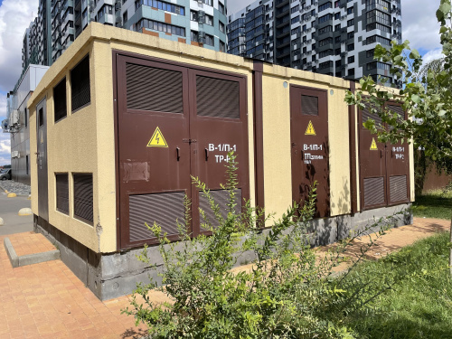 Блочный распределительный пункт, совмещенный с трансформаторной подстанцией (БРТП)